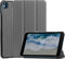 iMoshion Tablet Hoes Geschikt voor Nokia T10 - iMoshion Trifold Bookcase - Grijs