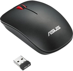 ASUS WT300 - Draadloze Optische Muis - 1600 DPI - Zwart/Rood