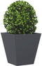 vidaXL - Plantenbak - 30x30x30 - cm - staal - antracietkleurig
