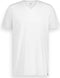 LEBASQ - Davis' T-shirt Heren - 3-pack - V-hals - Extra lang - Wit - 3XL (3-pack)