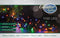 Anna's Collection Clusterverlichting - 1152 led lampjes - gekleurd - 690 cm - timer - kerstverlichting