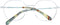 Gant GA4097 53010 bril zonder sterke - Dames - Zilverkleurig