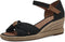 Tamaris Essentials - Dames Sandalen - Sleehak 6 cm - Zwart (2024)