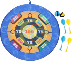 Klittenband Dartbord & Frisbee, 2in1
