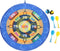 Klittenband Dartbord & Frisbee, 2in1