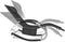tectake® Ligstoel Taya - Ergonomisch Ligbed - Schommelfunctie - Zwart
