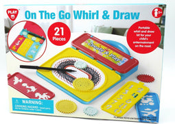 Play Draagbare Spirograaf en Sjablonen Tekenbord, 21dlg.