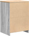 vidaXL - Garagekast - 60x51x85 - cm - massief - grenenhout - grijs - sonoma