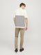 JACK&JONES JPSTMARCO JJBOWIE SA - Chinobroek - Slim fit met stretch - Beige - Maat W30 X L34