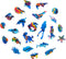 UNIDRAGON Houten Puzzel Voor Volwassenen Dier - Melkachtige Walvissen - 98 stukjes - Small 25x15 cm