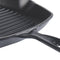 Le Creuset gietijzeren vierkante grillpan - 26cm - Mat Zwart