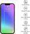 Selencia iPhone 13 Mini - Gehard Glas Screenprotector - 9H krasbestendig