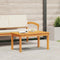 vidaXL - Koffietafel - 75x40x38 - cm - Massief - Acaciahout