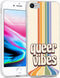 imoshion Hoesje Geschikt voor iPhone SE (2022) / SE (2020) / 8 / 7 Hoesje Siliconen - imoshion Design hoesje - Meerkleurig / Queer Vibes