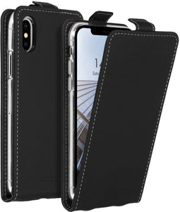 Accezz iPhone Xs / X - Flipcase - Pashouder - Zwart