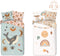 Good Morning Kids Dekbedovertrek Boho Chic - 140x220cm + 60x70cm - Set van 2 stuks - Beige