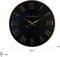 Richmond Klok Deonne - klok goud - moderne wandklok - 76 cm