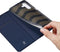 Dux Ducis - Geschikt voor Samsung Galaxy A04s - Slim bookcase hoesje - Donkerblauw