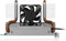 Icy Box IB-M2HSF-702 - M.2 SSD Koelblok - Actieve fan - Zilver