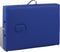 vidaXL - Inklapbare - massagetafel - 2 - zones - met - houten - frame - (blauw)