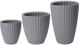 Garden ID Fancy - Bloempot - Eco-vriendelijk - 40 x 58 cm - Lichtgrijs