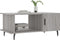 vidaXL - Salontafel - 90x50x40 - cm - bewerkt - hout - grijs - sonoma - eikenkleurig