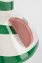 Mica Decorations Stratt Vaas - Keramiek - H28 x Ø22 cm - Groen