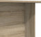 vidaXL - Eettafel - Sonoma - Eik - 110x60x75 - cm - Bewerkt - Hout