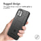 imoshion Hoesje Geschikt voor Motorola Edge 20 Lite Hoesje Siliconen - imoshion Rugged Shield Backcover - Zwart