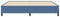 vidaXL - Bedframe - Blauw - 200x200 - cm - Corduroy - Stof