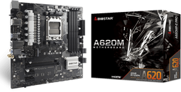 Biostar A620MP-E PRO - Moederbord - AM5 Socket - Micro-ATX - 4x DDR5 - 128GB Max Geheugen