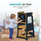 Sweet Sprout Leertoren - Educatief speelgoed - Verstelbare hoogte - Lichtbruin