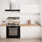 vidaXL - Keuken - werkblad - rechthoekig - 40x63,5x4 - cm - massief - eikenhout