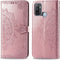 imoshion Hoesje Geschikt voor Oppo A53s / A53 Hoesje Met Pasjeshouder - imoshion Mandala Bookcase - Rosé Goud