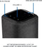 Denon Home 150 - Mono-luidspreker - HEOS Built-in Wi-Fi Bluetooth - Zwart (2 stuks)