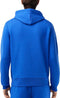 Lacoste Bio Cotton Fleece Hoodie - Heren - Regular fit - Blauw - Maat XS