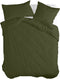 Noorse hoes HappyFriday Basic Groen 180 x 220 cm