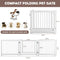 Coast - Opvouwbare Driedelige Barrièregrillehond - Met Afsluitbare Deur - 207 cm x 61 cm