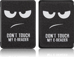 Lunso - sleepcover hoes - Geschikt voor Kindle Paperwhite 4 - Don't Touch