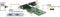 Delock 89555 - Seriële PCI-Express kaart - 2x 9-pins SUB-D (mannelijk) - Low Profile (2 stuks)