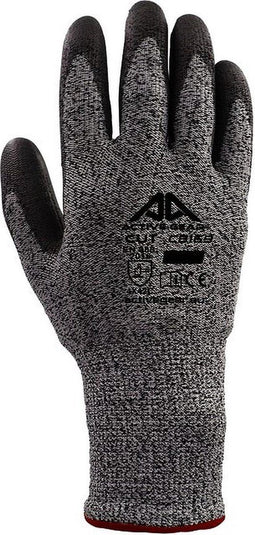 Handschoen activegear snijbestendig grijs 8 m