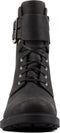 Clarks Orinoco2 Lace - Dames Laarzen - Biker look - Black Leather - Maat 36