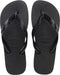 Havaianas TOP - Teenslippers - Rubber zool - Zwart