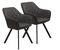 Meubel31 Brione Draaibare Eetkamerstoel Grijs – 55x83x88 cm – Ergonomisch & Stijlvol - set van 2