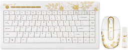 2.4 GHz Mini Wireless Multimedia Qwerty Keyboard Set