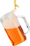 2.75 inch Glass Beer W/Words Orn 3/Asstd 5x5x10 cm kerstornament
