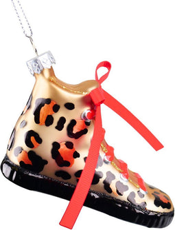 2.75 inch Leopard Shoes Ornament. 5x5x10 cm kerstornament