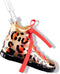 2.75 inch Leopard Shoes Ornament. 5x5x10 cm kerstornament