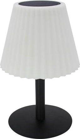 2-in-1 tafellamp op zonne-energie H62cm LADY SPIKE BOUFFANT