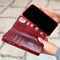 2-in-1 Wallet Bookcase voor de iPhone 12 Mini - Rood